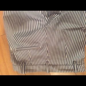 Side zipper faux back pocket